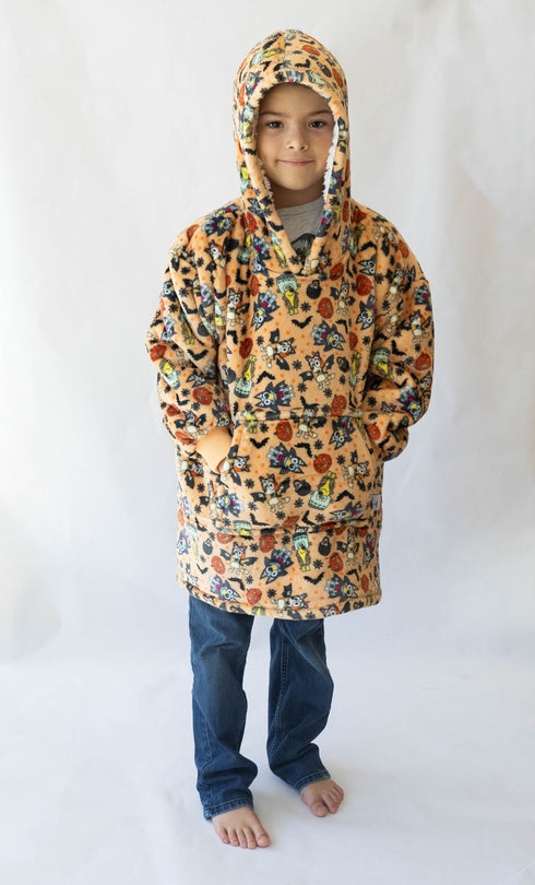 bluey-heeler-ween-sherpa-lined-hoodie-blanket House of Henry - Sophia's Style-3